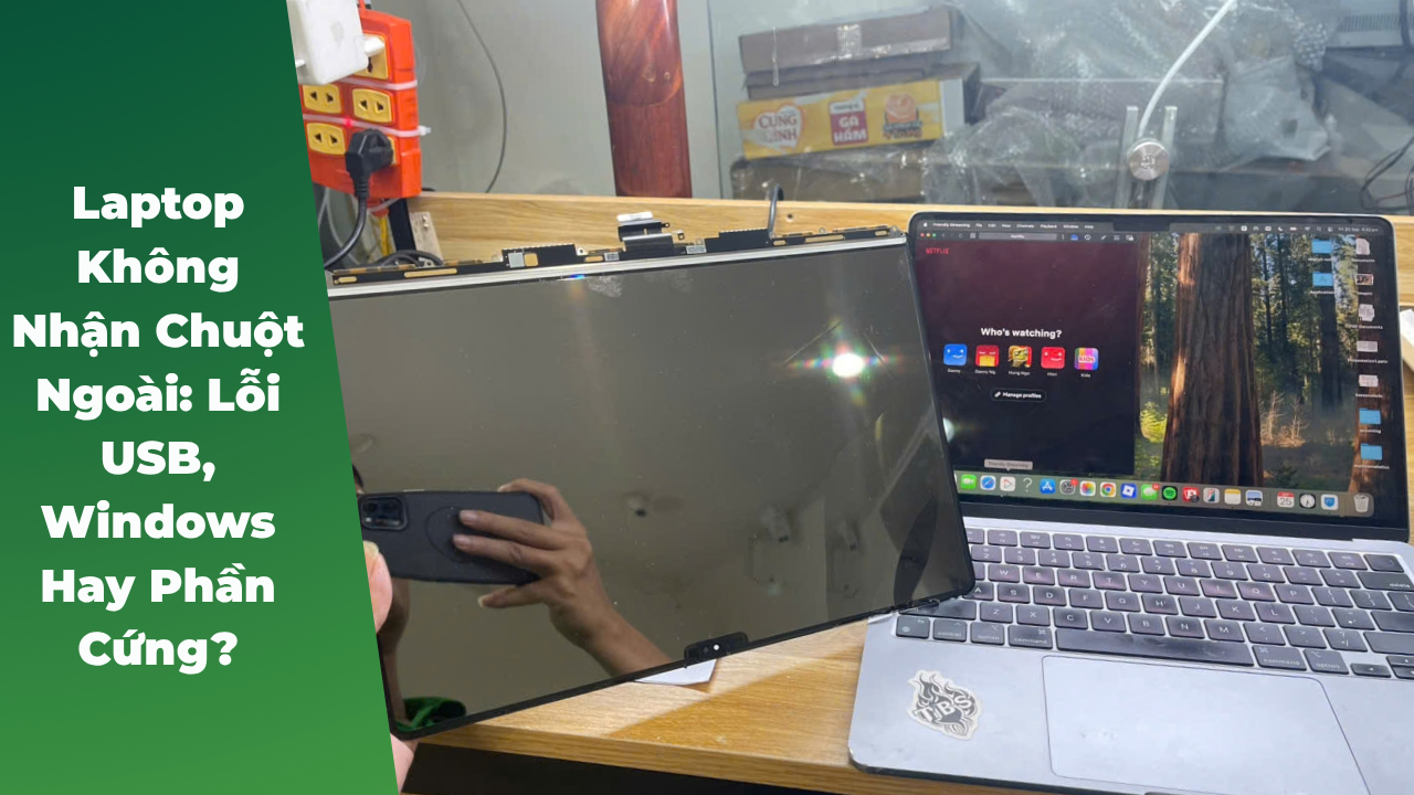 Laptop Không Nhận Chuột Ngoài: Lỗi USB, Windows Hay Phần Cứng?